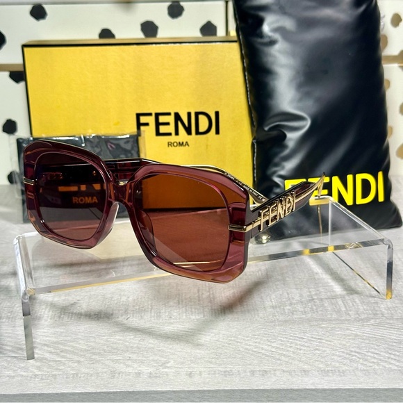Fendi Accessories - NEW! Fendi FENDIGRAPHY Sunglasses 56mm